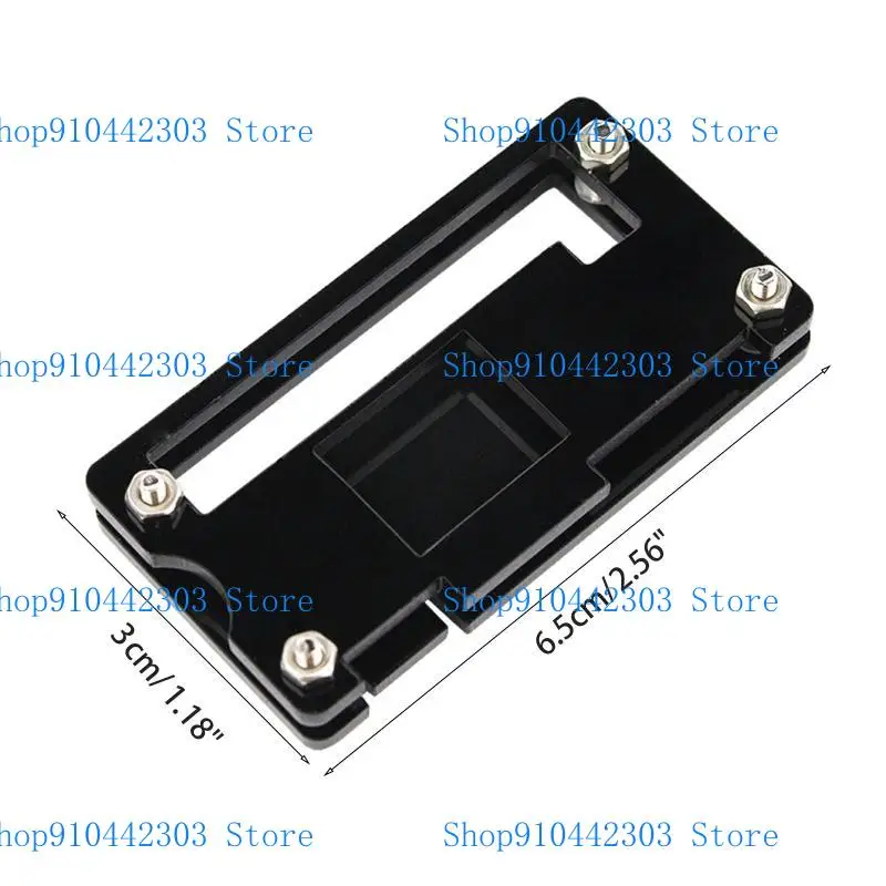 L4MD per kero acrilico per caso + dissipatore calore in alluminio + header GPIO 40pin + cacciavite per