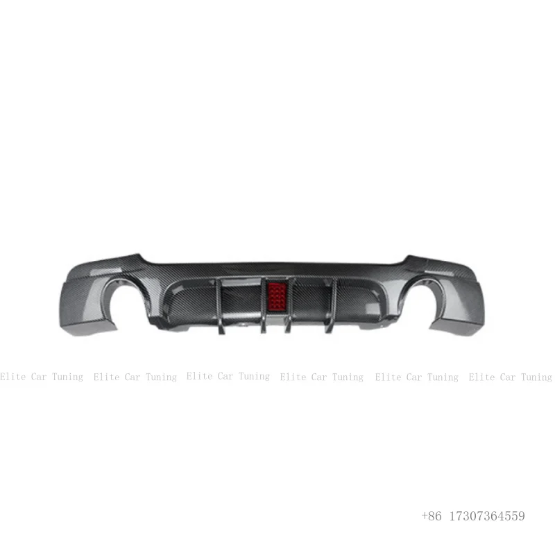 

Диффузор с LED-подсветкой под карбон для BMW 3S E92 E93 MP, односторонний, 2005-2011