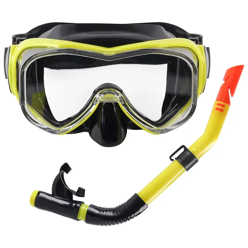 Adult Snorkel Kit Swim Glasses Scuba Goggles and Diving Mask for Water Sports