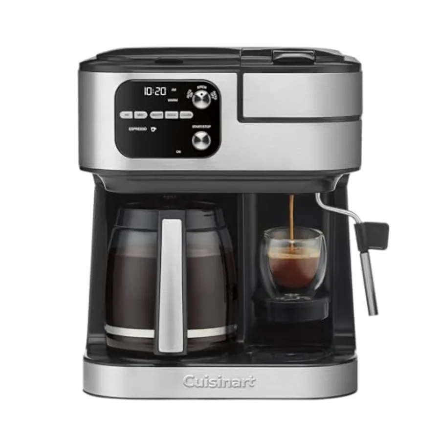 

Кофемашина Coffee Center Barista Bar 4-в-1 для капсул, совместимая с одинарными порциями, три размера заваривания, SS-4N1NAS, черная