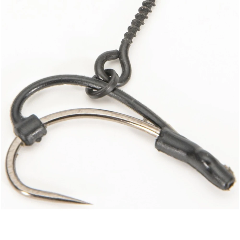 10 Stück Karpfenangeln D Rig Kickers Hakenlinie Aligner für Ronnie Rigs End Tackle
