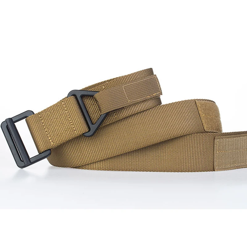 Ceinture tactique en Nylon véritable, 4.5cm, boucle en alliage unisexe, haute qualité, décontractée, pour l\'entraînement militaire, B1F101
