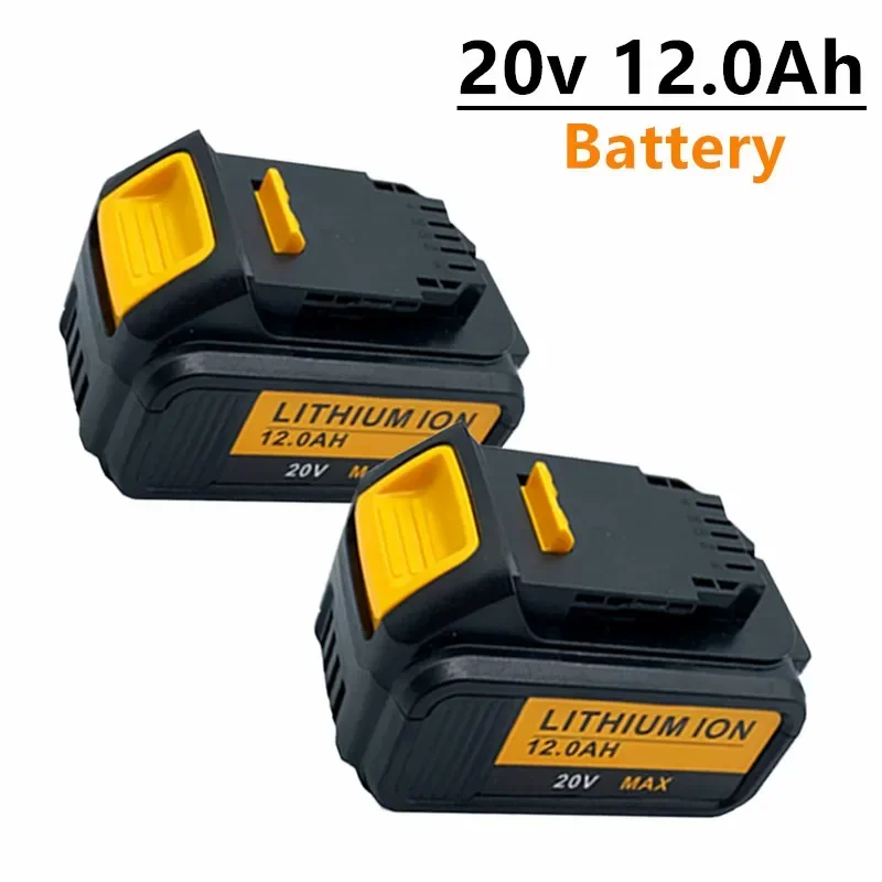 Echte 20V 12Ah DCB200 DCB180 Ersatz Li-Ion Akku 18v/20vMAX XR Power Zubehör Für Elektrische Schraubendr Hause Tools Schnellladen