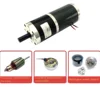 Motor de engranaje de reducción planetaria, eje de alto Torque, 60MM, CC, 80W, 12mm, Motor de velocidad Variable 3