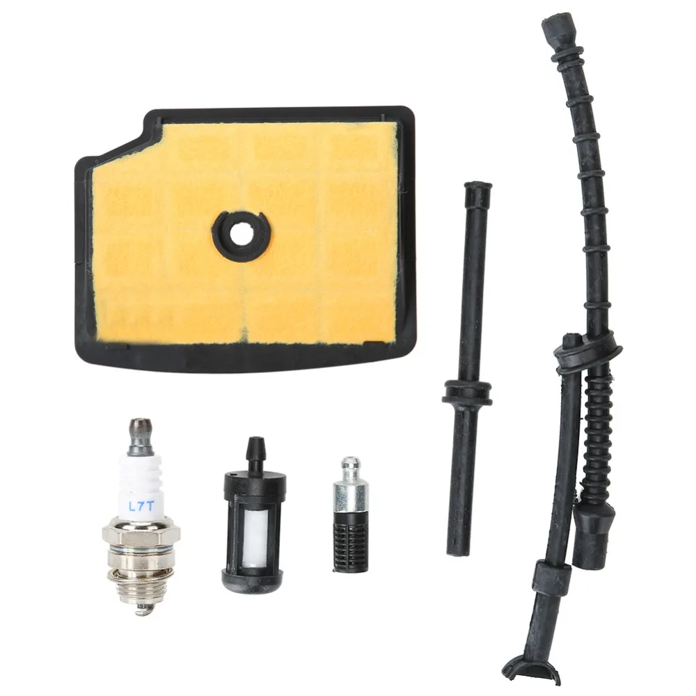 Durable ABS Air Filter Kit Black Easy Installation Service Kit Parts Compact Garden Accessories for 020T MS200 MS200T