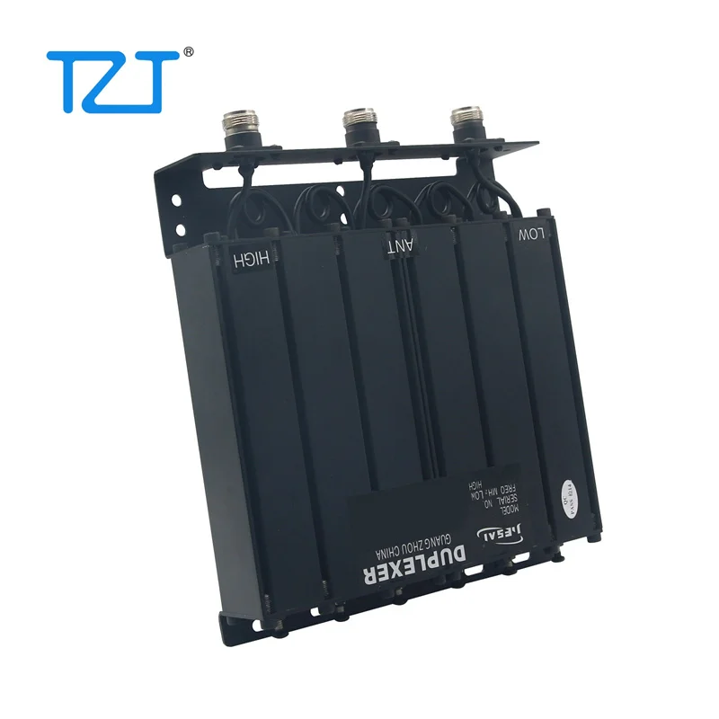 TZT 30W VHF 136-180Mhz/30W UHF 380-520Mhz 6 Cavity Duplexer VHF Repeater Duplexer for Radio Communication Radio Repeater