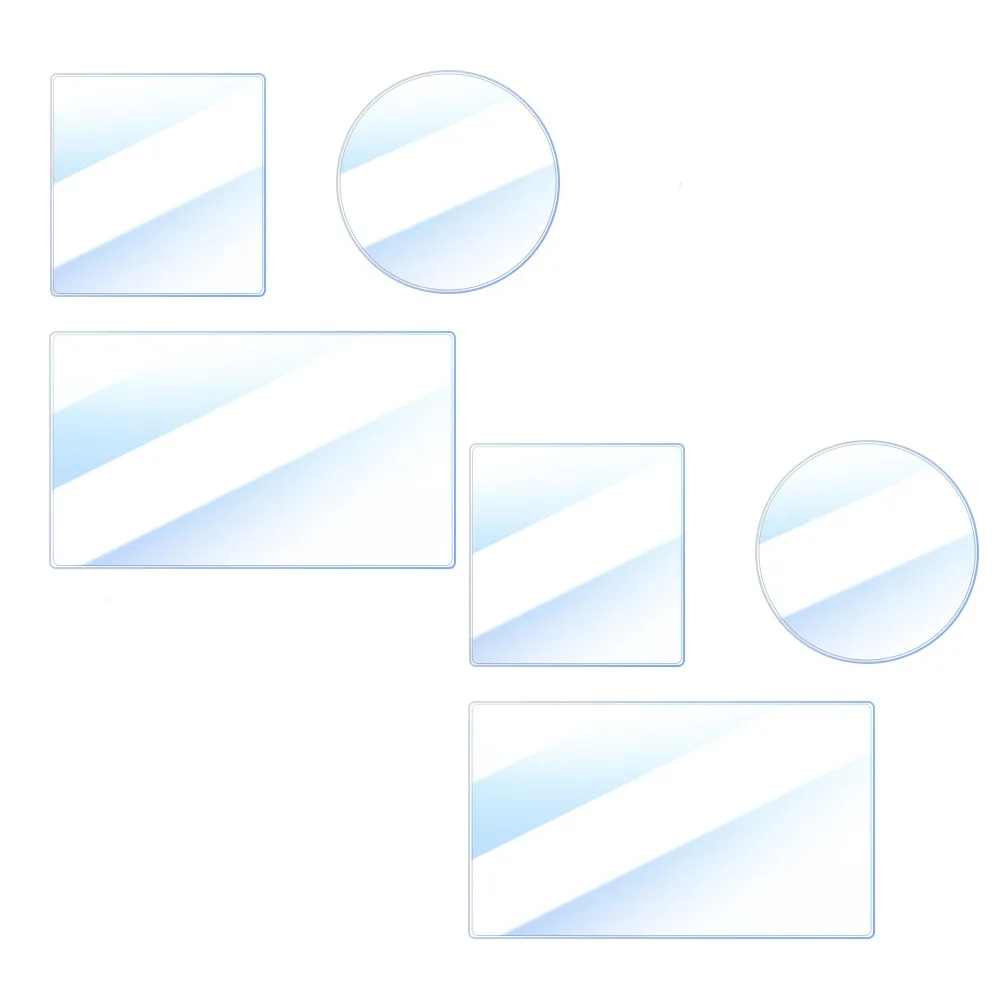 2Sets Tempered Glass Protective Films Anti-scratch Hard Screen Protector HD Lnes Films for DJI Osmo Action 6