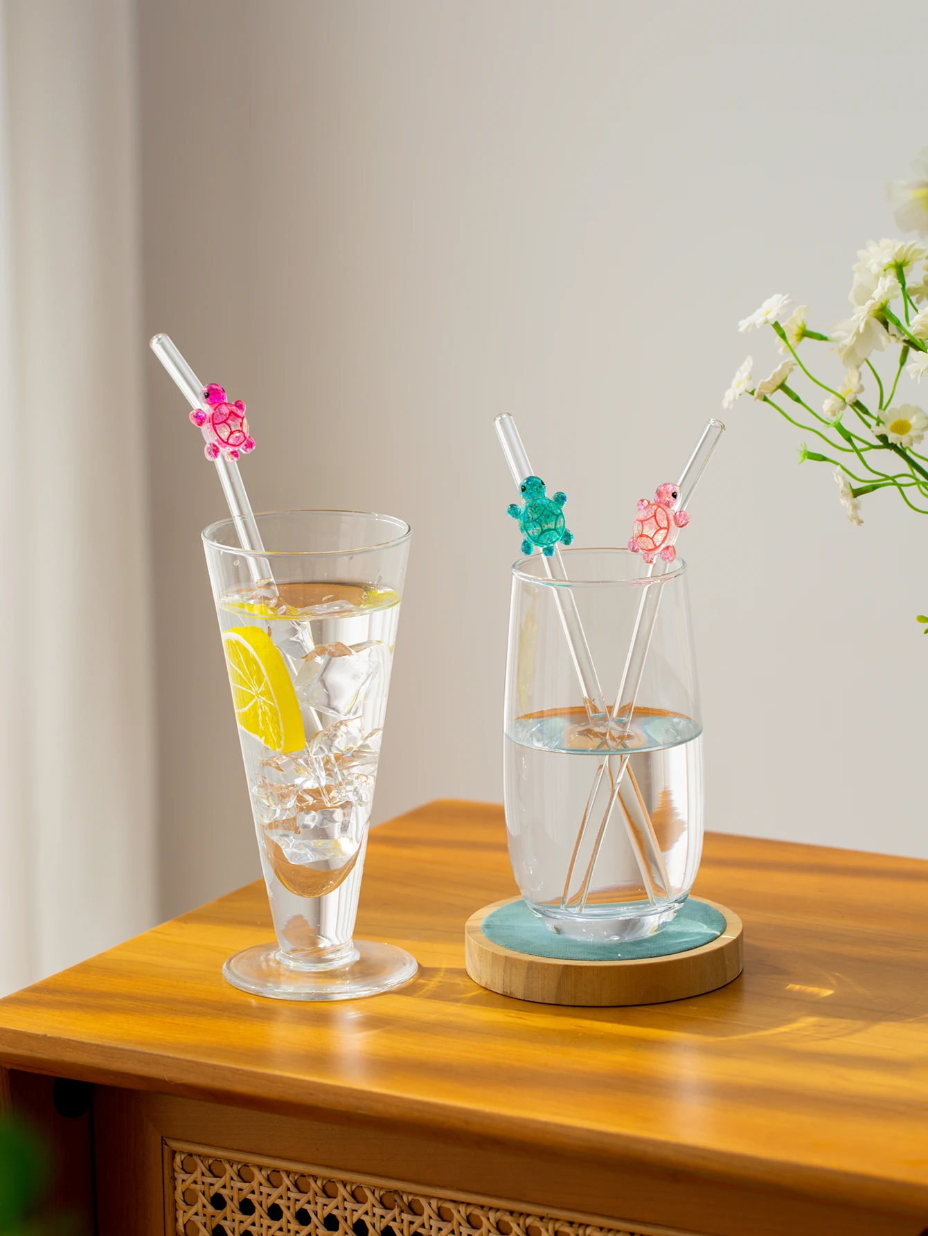 1/3/6 SZT. Szklane słomki z mo – Reusable Straw recenzja i cena