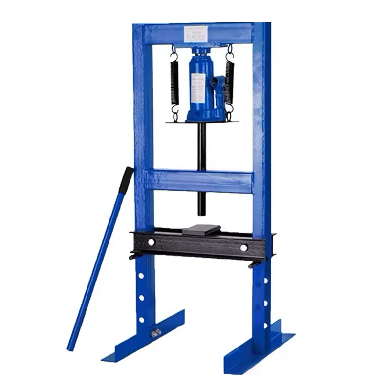 Vehicle Equipment 6 Ton Hydraulic Shop Press With Gauge