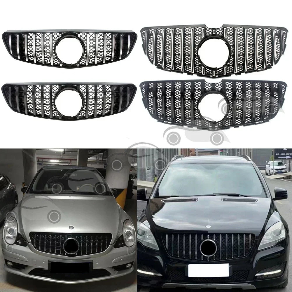 

Car Front Racing Facelift Upper Grilles For Mercedez-Benz R-Class R280 R320 R350 R500 W251 2011 2012 2013 2014 2015 2016 2017