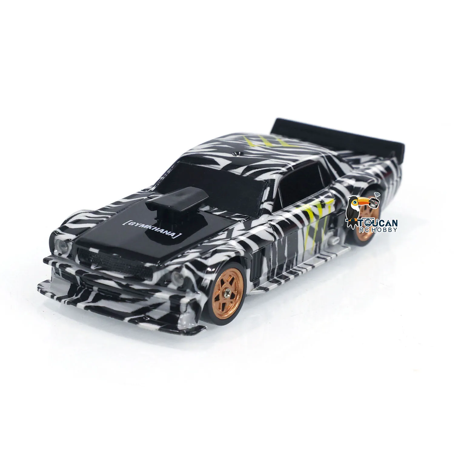 Drifting Car Model Toy para Meninos, 4WD, 2.4G, Escala 1/43 RC Mini, RTR Four-Wheel Drive, Rádio Controle, Alta Velocidade Drifting Cars, Presente