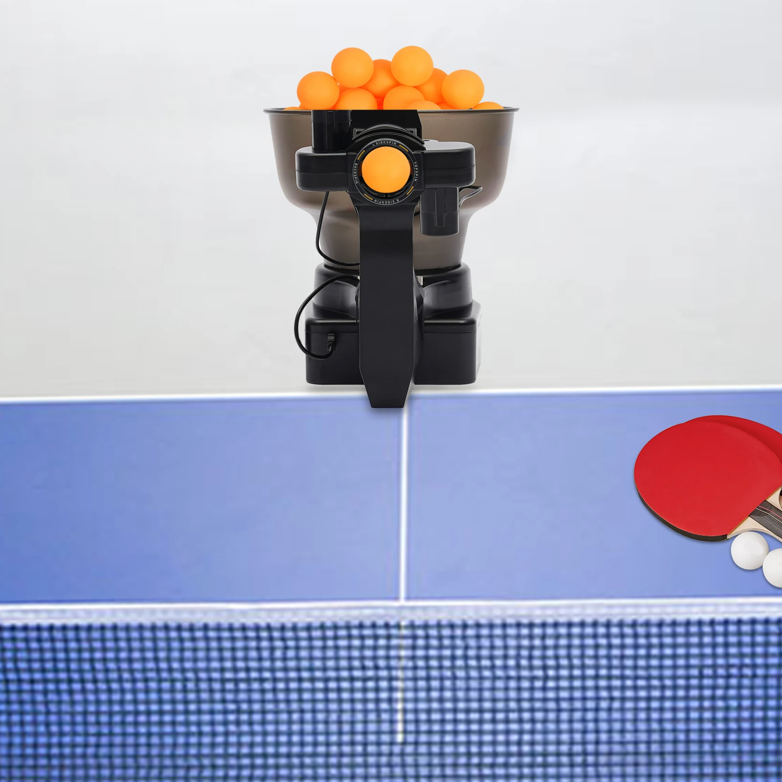 Professional Automatic  Machine Ping Pong Ball Training Machine Expert Ball Launcher with 36 Different Spin Balls