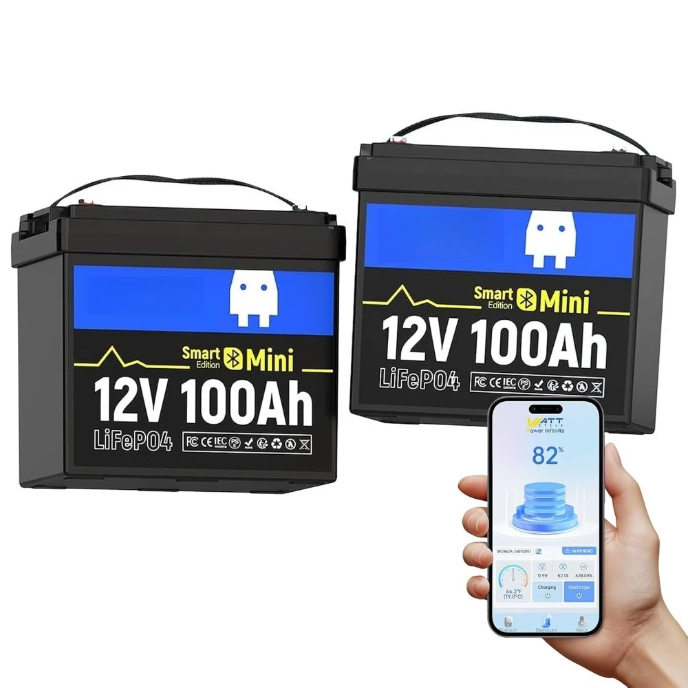 12V 100Ah Lifepo4 L…