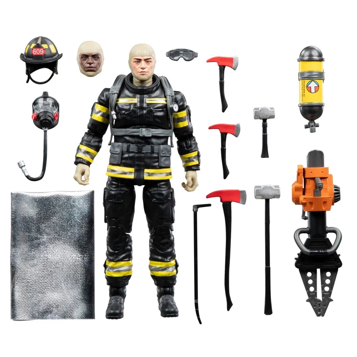 

[Presale September] Hasbro G.I. Joe Classified Series Legacy Collection Search & Rescue Firefighter G0964