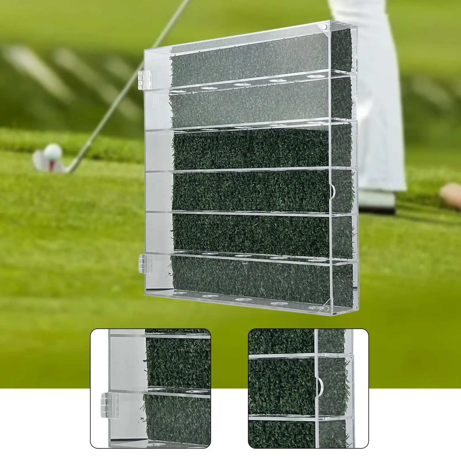 

Витрина для мяча для гольфа вмещает 30 мячей, подарок игроку в гольф для столешницы и офиса