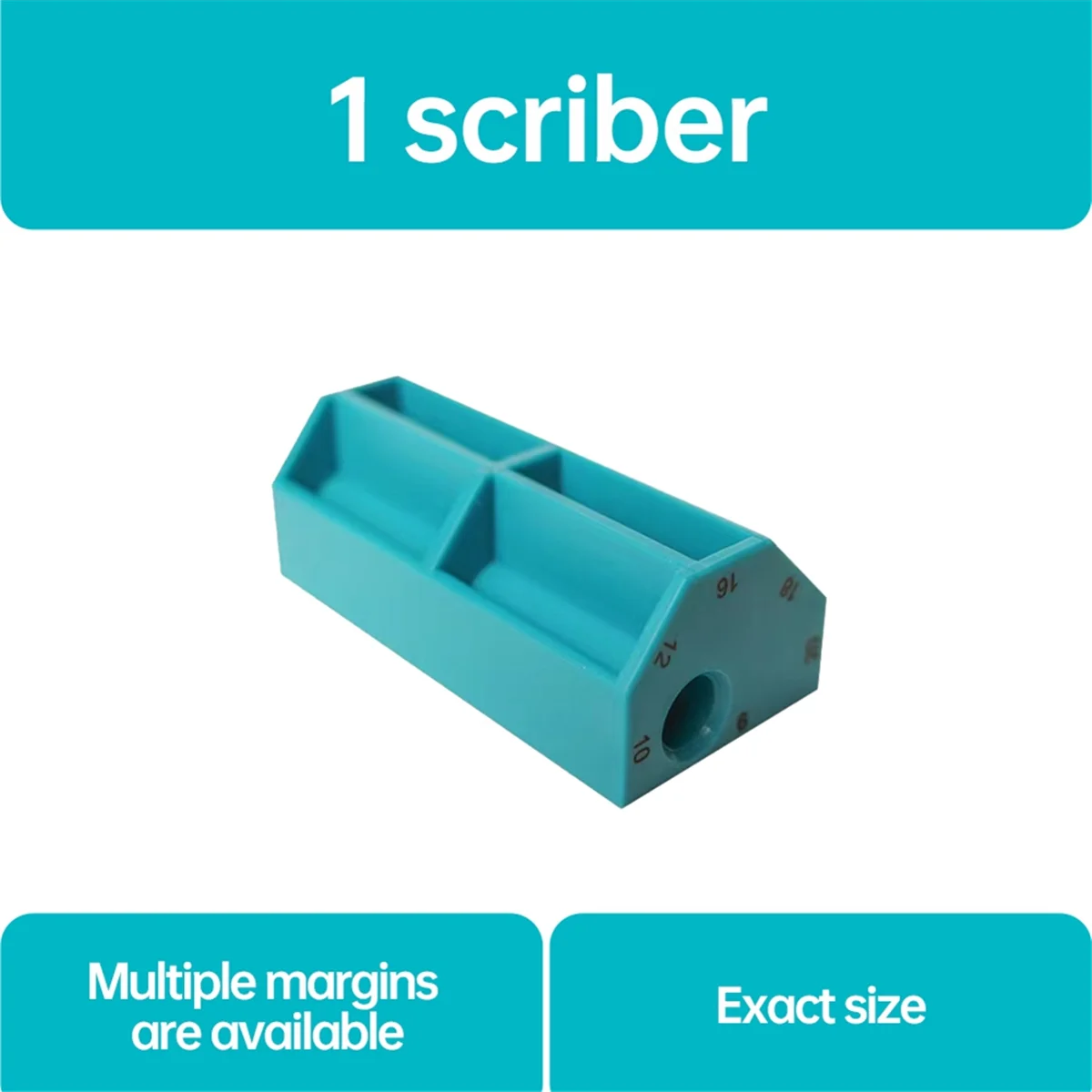 Scriber paralelo para madeira, Multi Margin, Carpintaria, Clipe de fixação, Wardrobe Board Marking Gauge, 6mm, 10mm, 12mm, 16mm, 18mm, 20mm