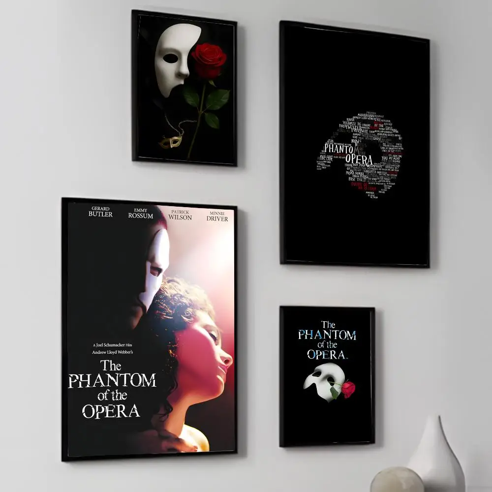 1 قطعة T-The فانتوم أو أوبيرا ملصق ملصق فني عالي الوضوح ملصق ذاتي اللصق مقاوم للماء ديكور المنزل