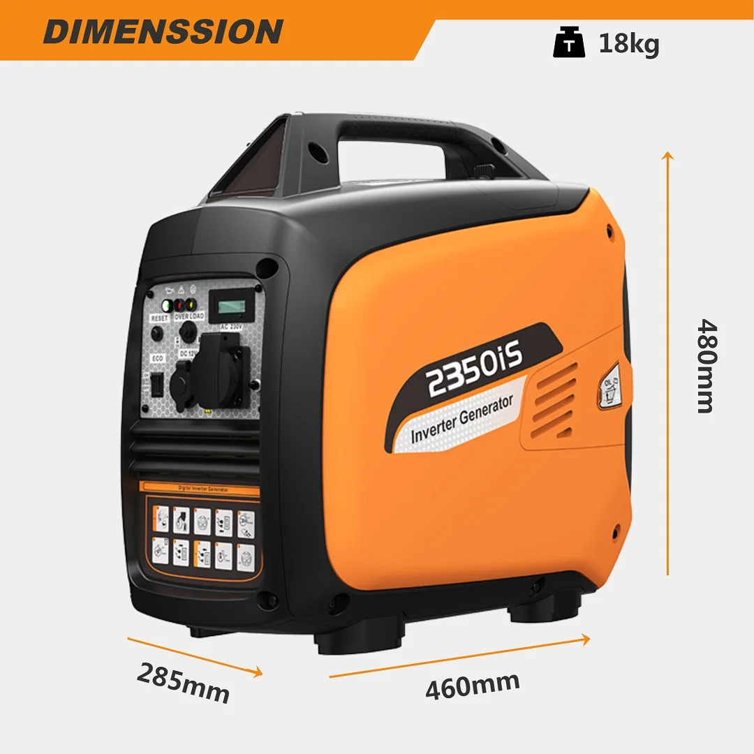outdoor generator 2.2KW portable remote silent inverter generator