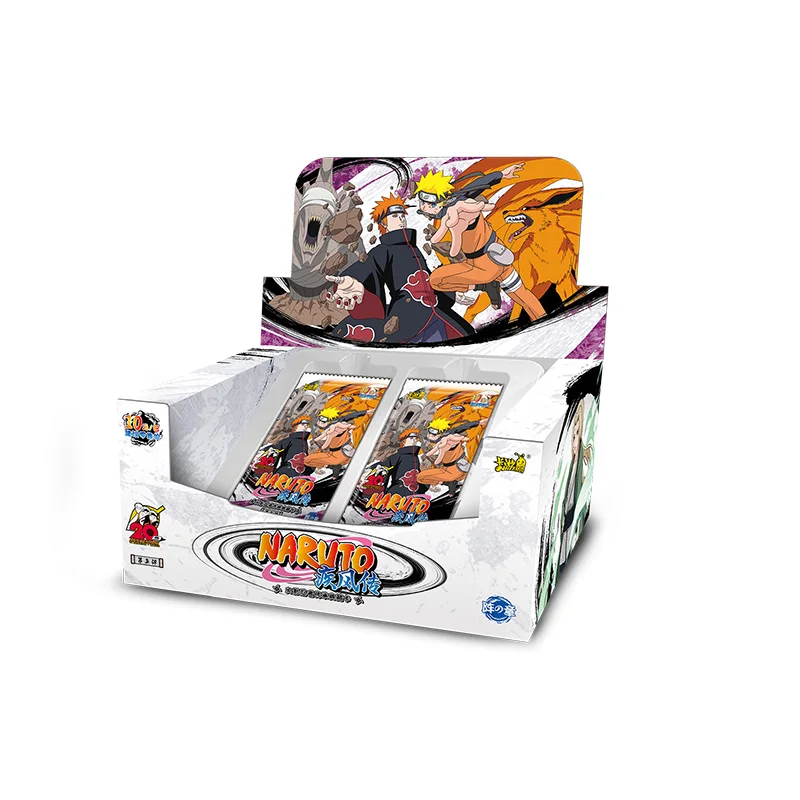 KAYOU Genuine Naruto Boxes Booster Packs Trading Card Game Box