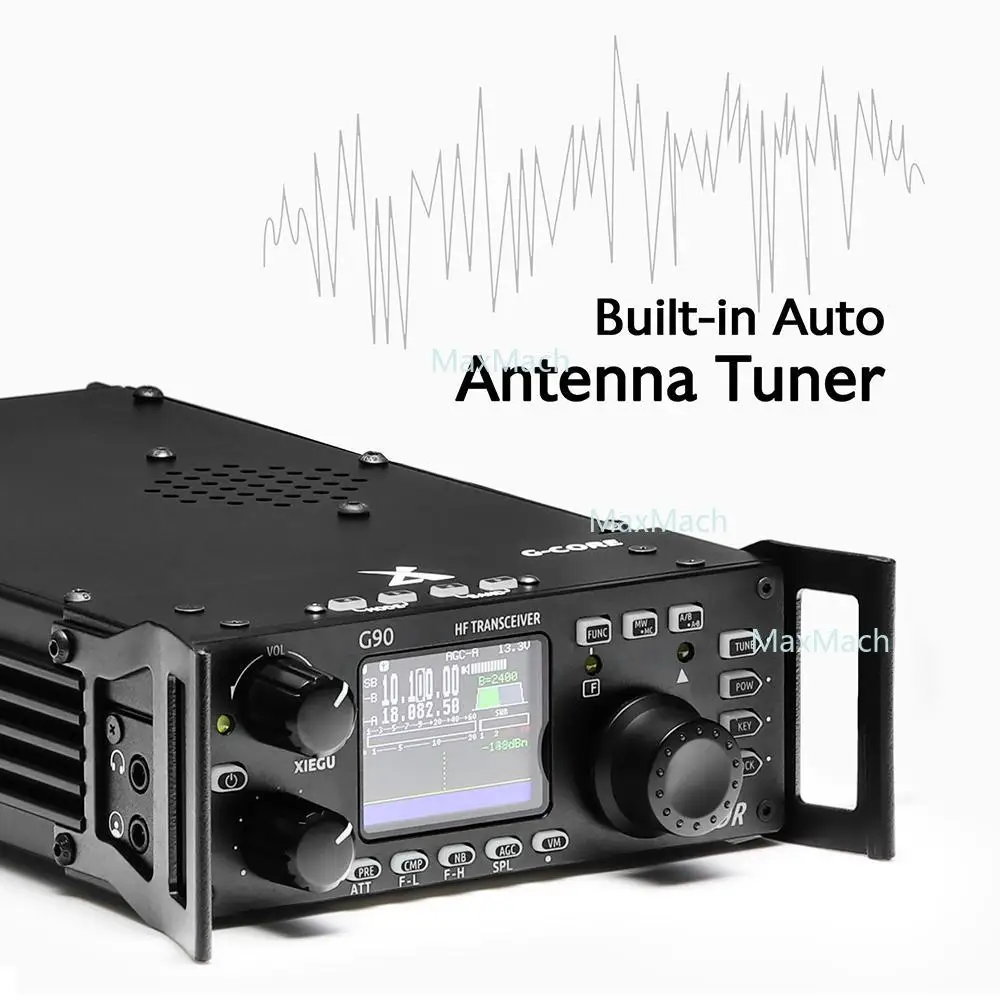 Portable Deluxe 20w XIEGU G90S  HF HAM  shortwave Transceiver 27 Mhz radio