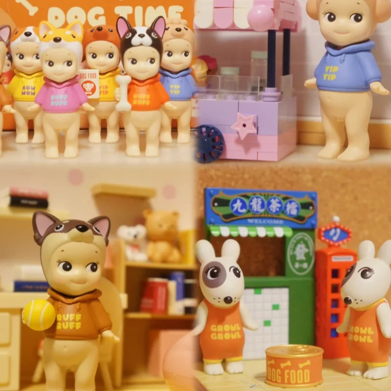 

Sonny Angel Dog Time Series Blind Box Original Model Decoration Mystery Box Children Collection Desktop Decora Toy Birthday Gif