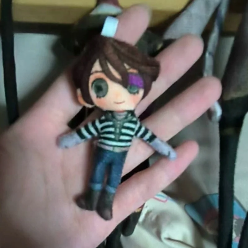 Hot 5cm Identity V Prisoner Luca Balsa Mini Finger Doll Keychain Cute Game Peripherals Decorative Backpack Keychain Fans Gift - view 2