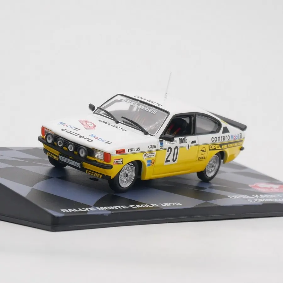 

Diecast ixo 1:43 Scale OPEL KADETT GT/E WRC 1978 Rally Car Alloy Car Model