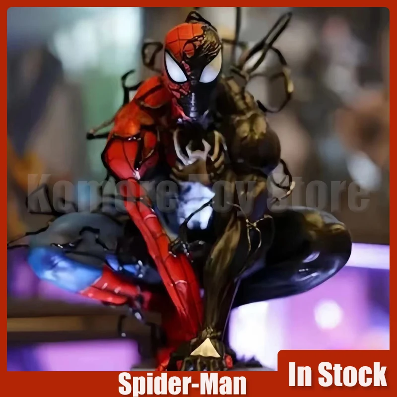 Spider-Man figure Venom figures Spider-man Venom symbiote action figurine Pvc Collection Statue Model Ornament Toys Gifts