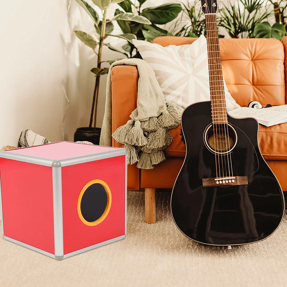 

Multi-Functional 30x30x30cm Lottery Box Pure Color Square Raffle Container for Donations Tips Events Celebrations Game Nights