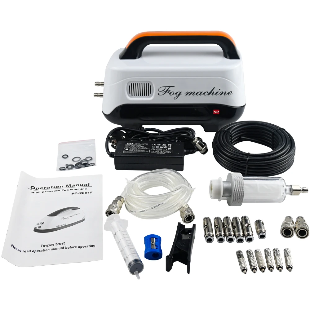 

60W 0.2L/min Garden Misting Cooling System With Timer Control High Pressure 40bar 580PSI For Outdoor Patio