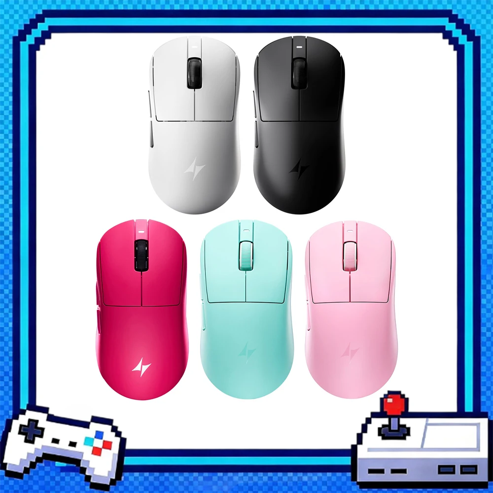 ATK A9 Mini Plus Mouse Dual Mode 8000Hz Wireless Gaming Mice Paw3955 Master Nordic 54L15 39grams Lightweight Mice PC Accessories