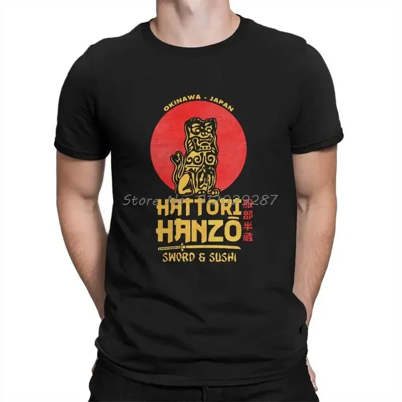 Hattori Hanzo  Kill Bill Quentin Film Tshirt Top Cotton Oversized O-Neck Men's Tops Graphic Men T shirt