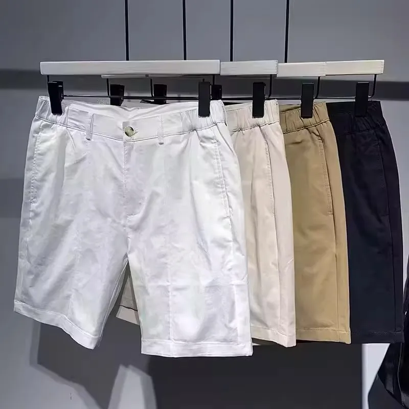 

Loose Straight Leg Men's Shorts Casual Wearable Four-Quarter American Retro Summer Workwear Resistant to Wear And Dirt