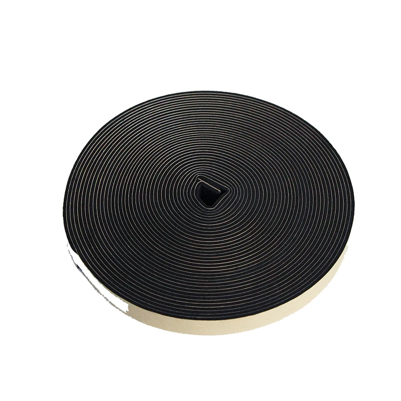 

EPDM Self Adhesive Sponge Seal Strip Rubber Black Foam EVA Black Sponge Foam Rubber Tape Soundproof Anti-collision Seal Gasket