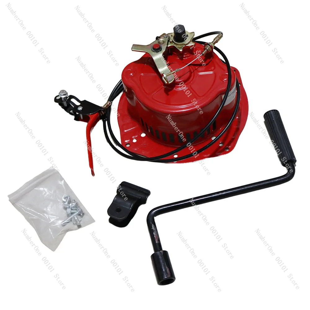 

Подходит для дизельных двигателей 170f-195 ‌ Ручной стартер с рукояткой для дизельного двигателя микрокультиватора