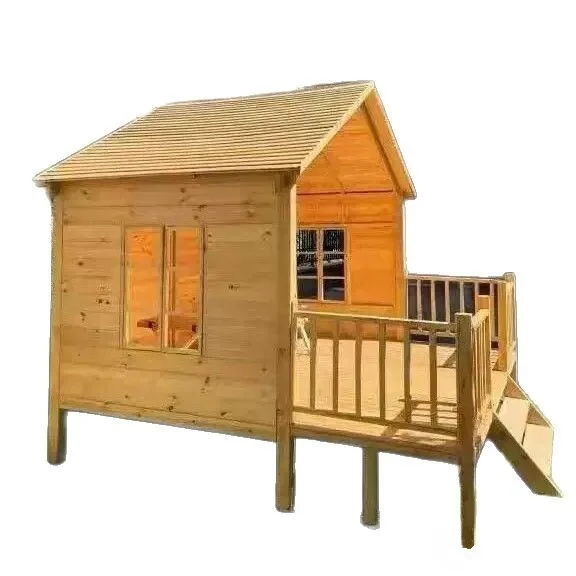 Outdoor Movable Assembly Homestay Tree House Preservative Wood Courtyard Gazebo Garden Wood House Children's Game Cabin