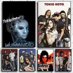 Tokio Hotel Band POSTER Wall Pictures For Living Room Fall Room Decoration Canvas Painting