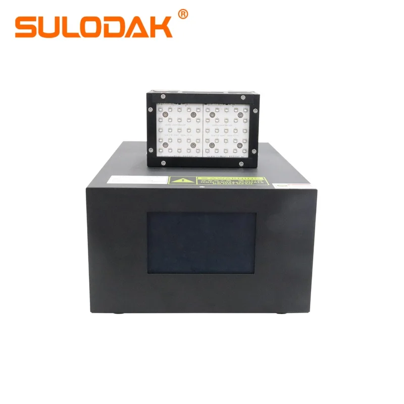 Fan Cooled Uv Led Curing System 365nm Uv Led Lamp Touch Screen UV Glue Curing Machine