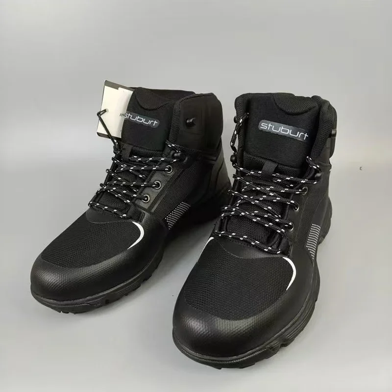 

Мужская осенне-зимняя обувь для гольфа. Водонепроницаемая прогулочная обувь с высоким берцем. Удобная, универсальная, стильная и прочная спортивная обувь.