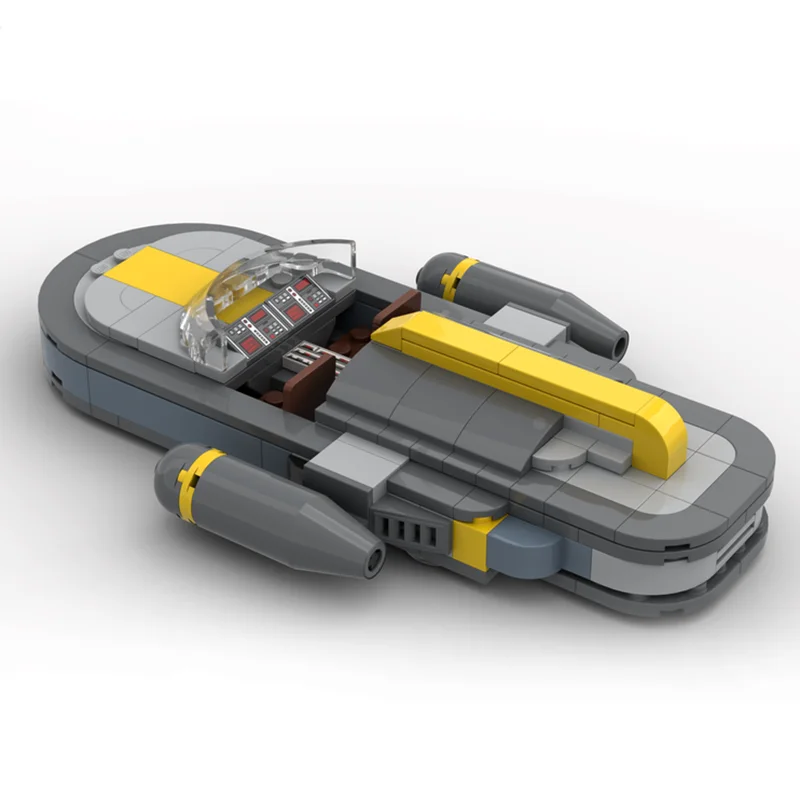 228 قطعة Landspeeder الفصل الماندالوري 14 MOC ستار الخليط تعليق مركبة بناء لتقوم بها بنفسك كتل عيد ميلاد اللعب هدية #3