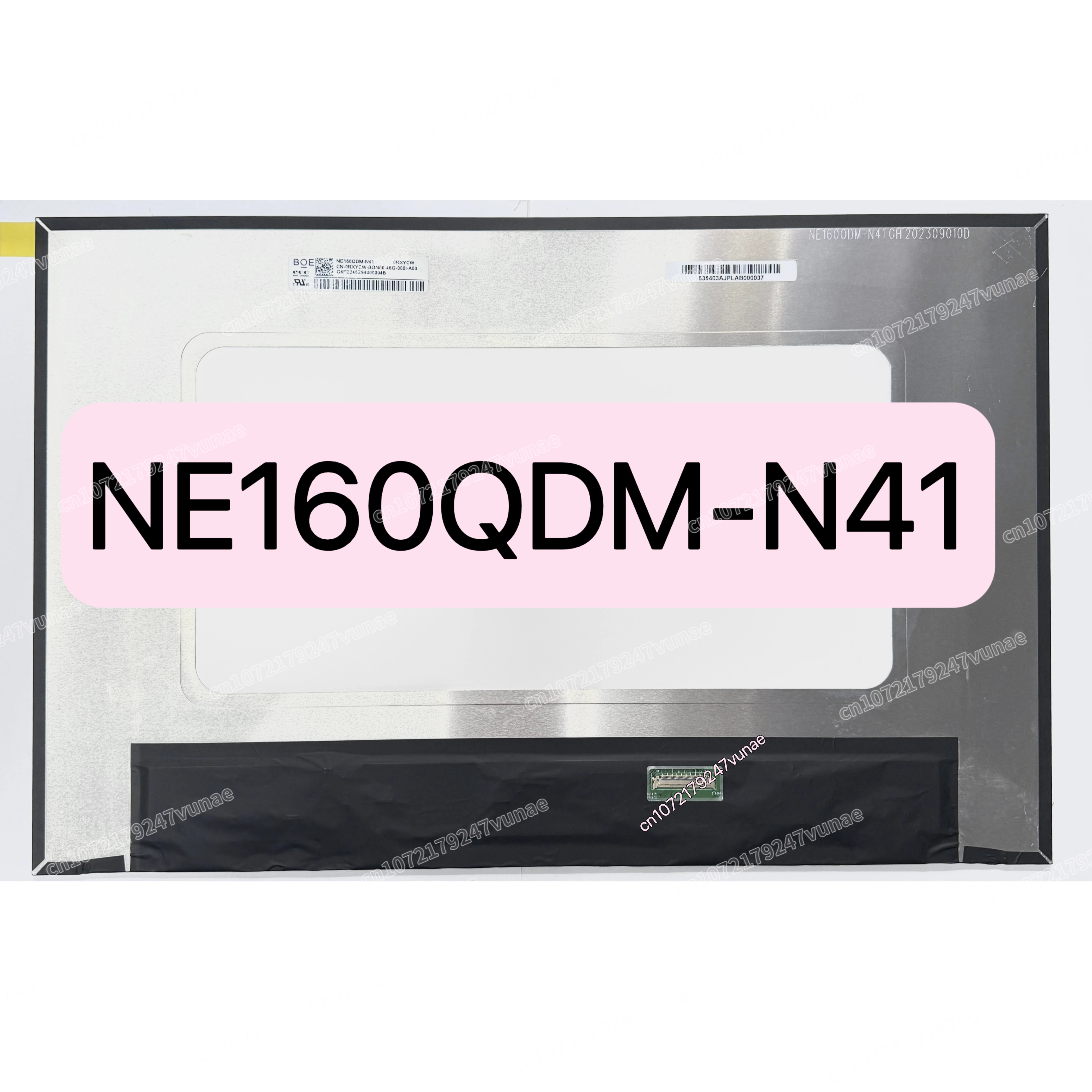 NE160QDM-N41 LCD Screen Replacement Panel For DELL Inspiron16 5630 5635 0RXYCW WQXGA Display NE160QDM N41