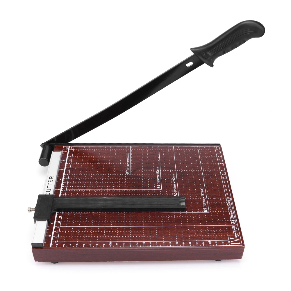 Professional Paper Card Trimmer Guillotine Scrapbook Photo Cutter Office Paper Cutting Mats Tools Cutter Equipment