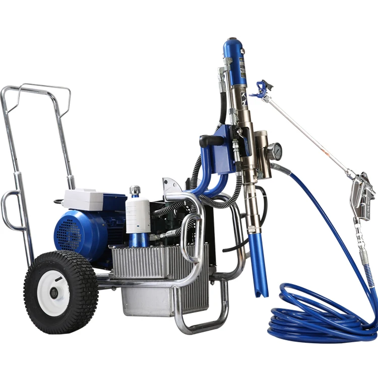 

Industrial Large Airless Wall Cement Drying Putty Spraying Machine Paint Spray Gun Airless Sprayer High Pressure Gun Electric