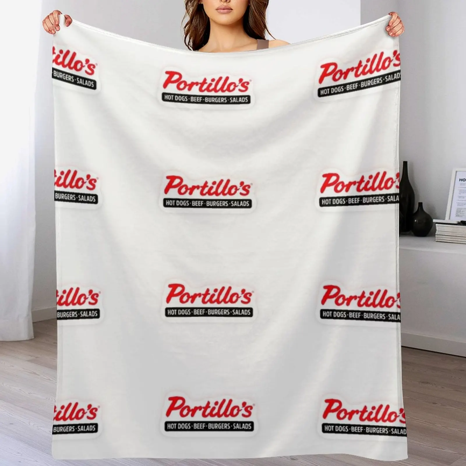 

PORTILLOS Throw Blanket valentine gift ideas blankets ands Vintage Cute Plaid Blankets
