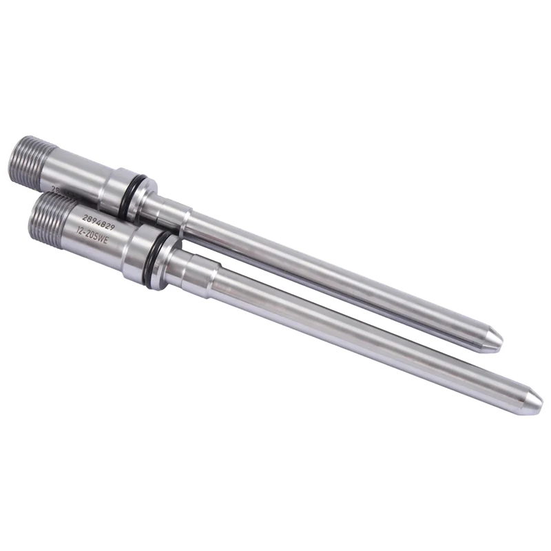 AEF2-6Pcs conectores do injetor de abastecimento de combustível tubo guia do injetor 2894829 para motor diesel cummins isx15