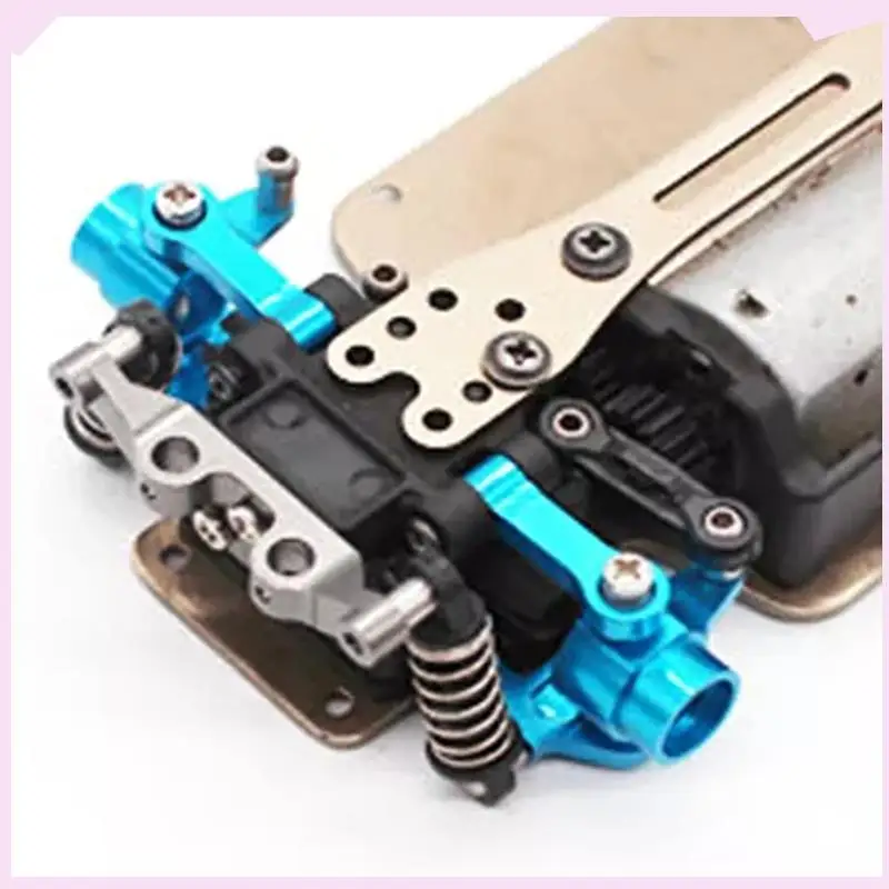 

B24B 2 Set Metal Upgraded Parts Steering Cup Swing Arm Shock Absorber Plate Set For Wltoys P929 P939 K969 K979 K989 K999,Blue