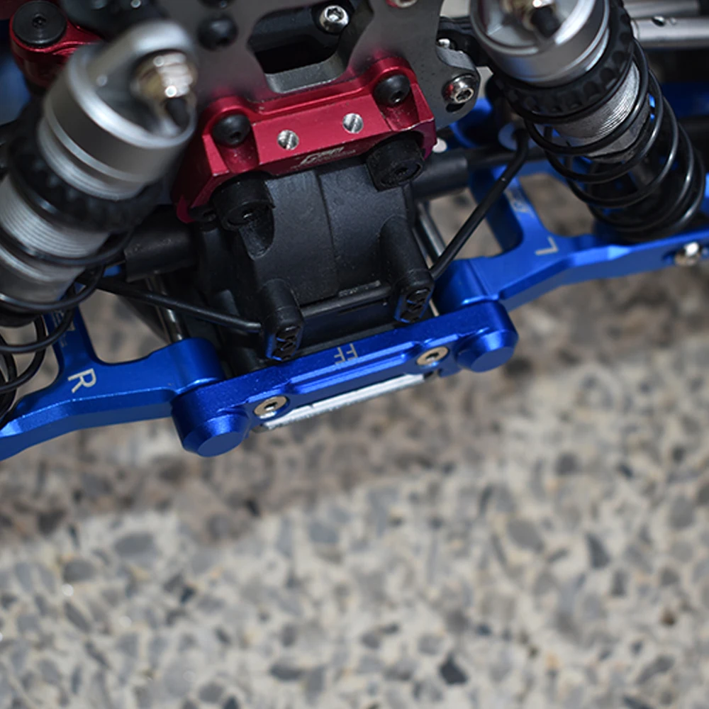Kim Loại Nhôm Giảm Xóc Trước Cánh Tay Gắn Cố Định Khối LOS234019 + LOS234023 + LOS234021 Cho LOSI 1/10 Lasernut U4 Độ Bền DB pro