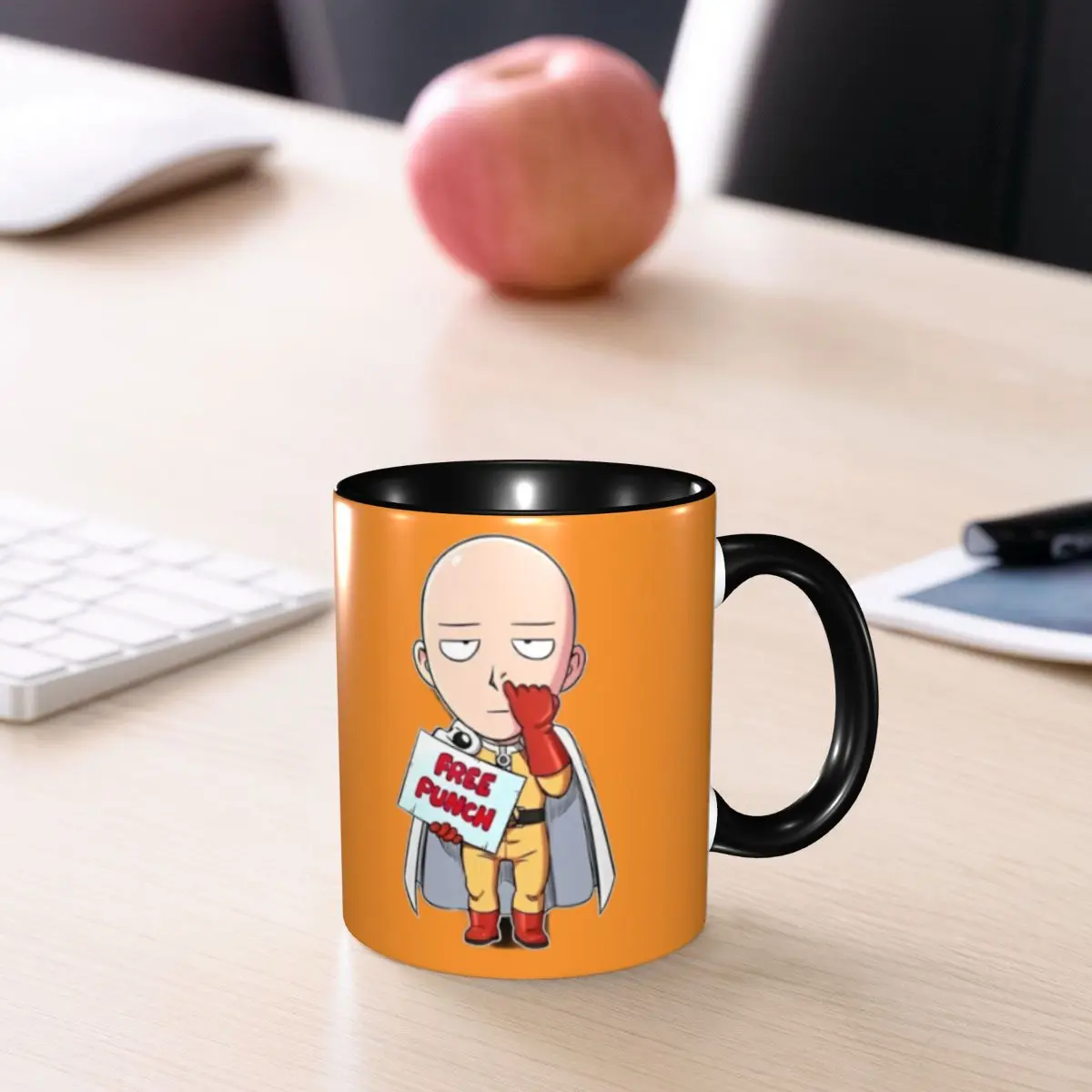 كوب قهوة One Punch Man Kawaii كوب لكمة مجاني للمنزل #6