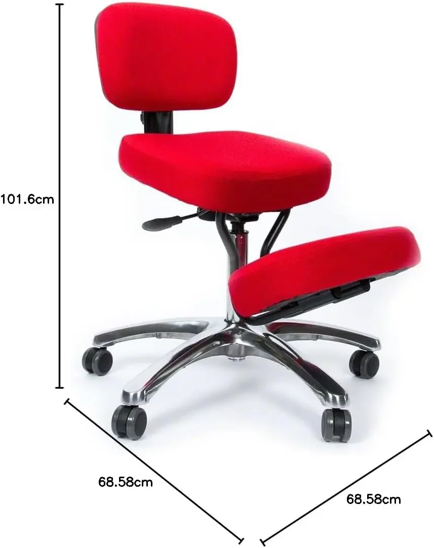 BetterPosture Jazzy Kneeling Chair – Multifunctional Ergonomic Posture Kneeling Chair Helps Reduce Back and Neck Strain