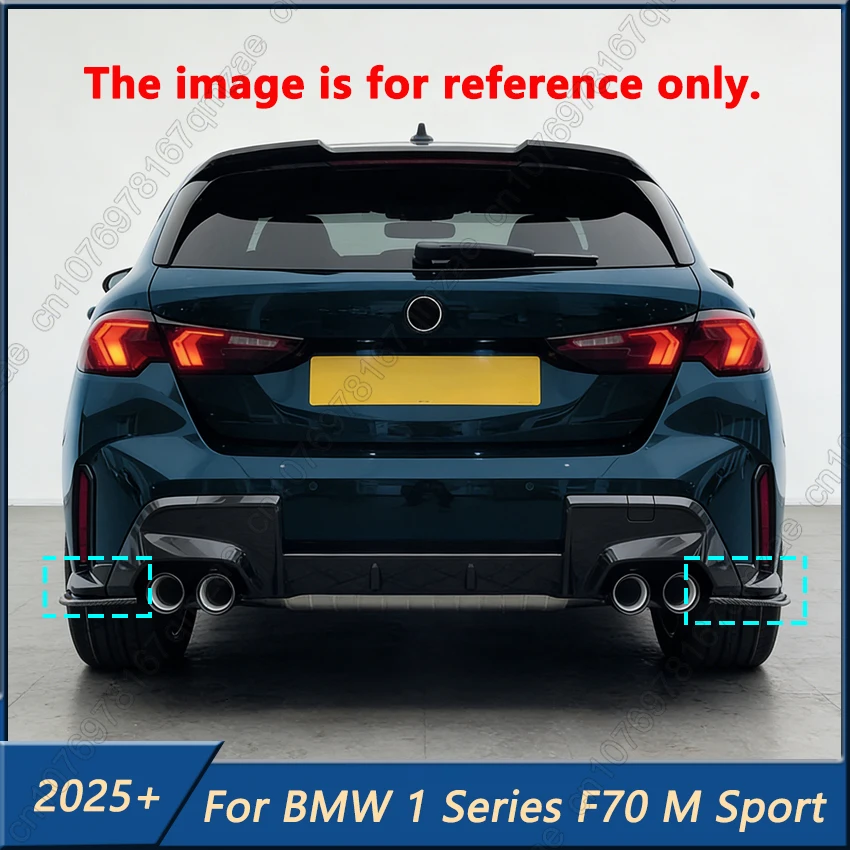 

Накладка на задний бампер (левая/правая) с воздухозаборником для BMW 1 серии F70 M Sport 2025+ (внешний спойлер, канард, уголок)